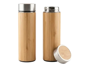 Bamboo Insulated Bottle