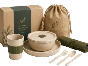 Bamboo Fiber Lunch Set