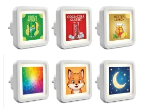 Advertising LED Night Lamp Block